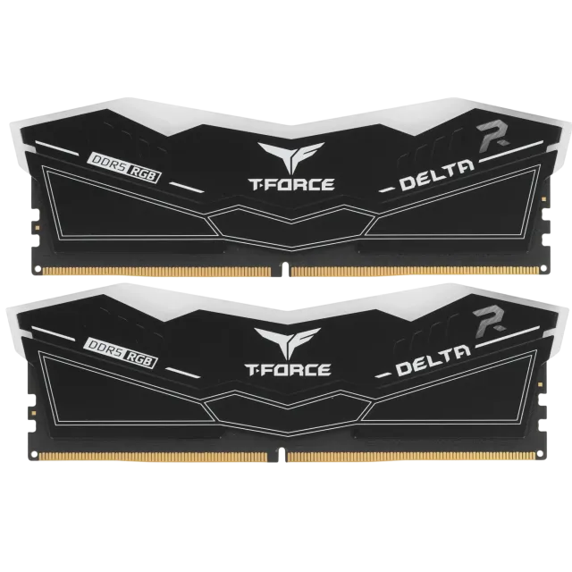 Оперативная память 32 Gb 6400 MHz Team Group T-FORCE Delta RGB Black (FF3D532G6400HC38JDC01) купить! 