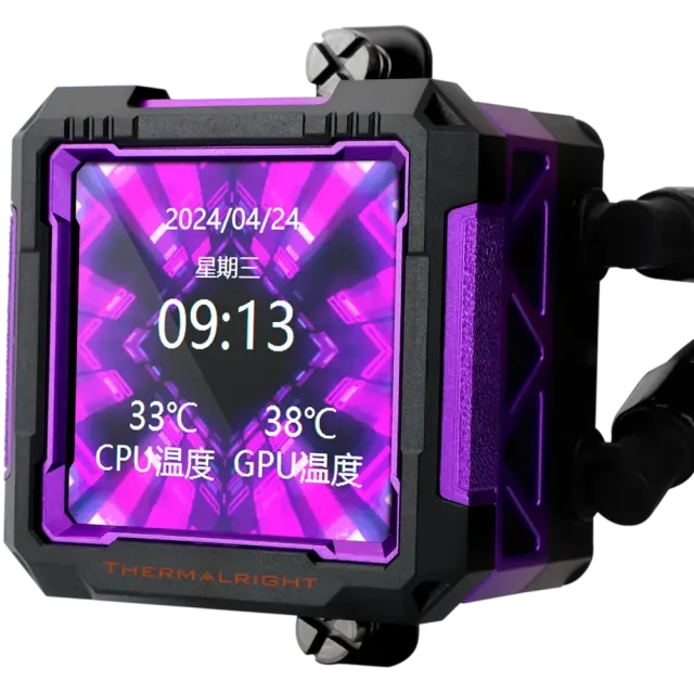 Система водяного охлаждения Thermalright Frozen Warframe Pro 360 ARGB Black (TRFWP360AB) купить! 