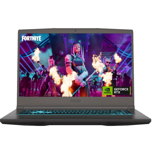Ноутбук MSI Thin 15 B12UC-1628XRU (Intel Core i7 12650H/15.6" 1920x1080/16Gb/512Gb SSD/nVidia GeForce RTX 3050 4Gb/DOS) Серый - фото
