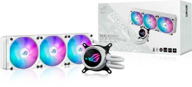 Система водяного охлаждения ASUS ROG STRIX LC III 360 ARGB White (90RC00T2-M0UAY0) купить! 