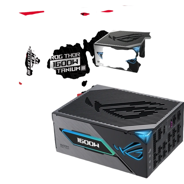 Блок питания Asus 1600W ROG-THOR-1600T3-GAMING (90YE00V1-B0NA00) 16 Pin (PCIe 5.0 Connector Cable Details) купить! 
