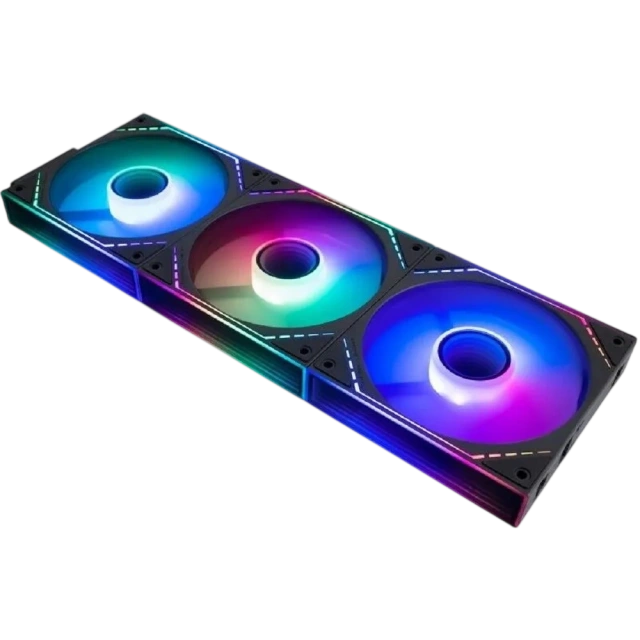 Комплект вентиляторов для корпуса Thermalright TL-M12Q-S X3 ARGB Black (TRTLM12QS.3P) купить! 