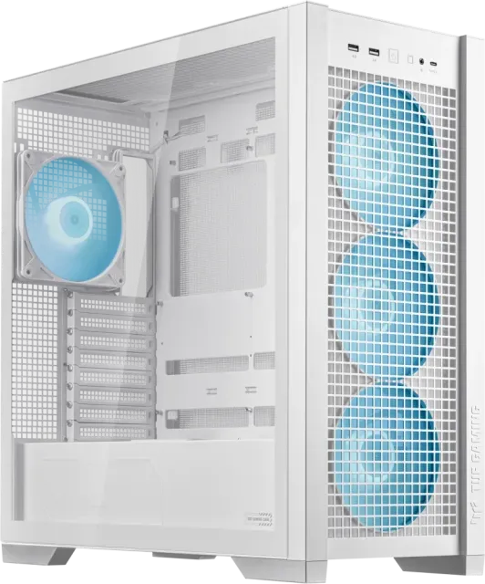 Компьютерный корпус ASUS TUF GAMING GT302 TG ARGB White (90DC00I3-B19000) купить! 