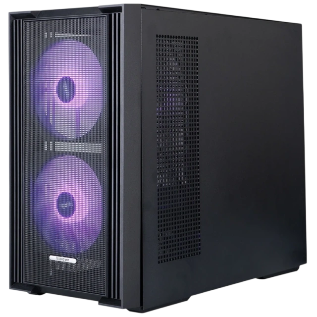 Компьютерный корпус 1STPLAYER AU6 ARGB Black (AU6-BK-2FA7-14-2FA7R-1FA7) купить! 