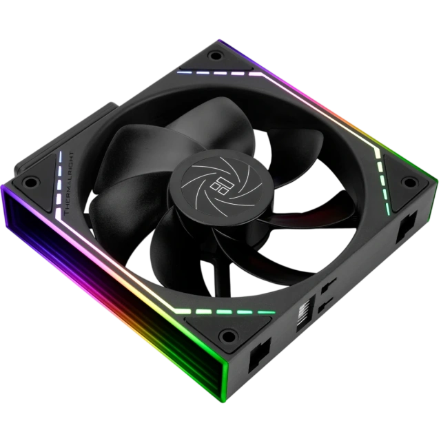 Комплект вентиляторов для корпуса Thermalright TL-M12QR X2 Reverse ARGB Black (TRTLM12QRX2.2P) купить! 
