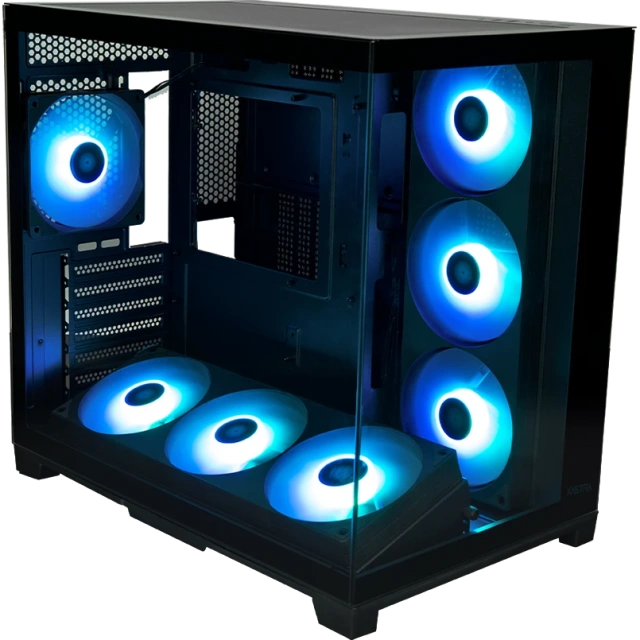 Компьютерный корпус XASTRA QW500 7ARGB-FC-C6-UC Black (QW500-2FA36A-1FC12-C6-UC) купить! 