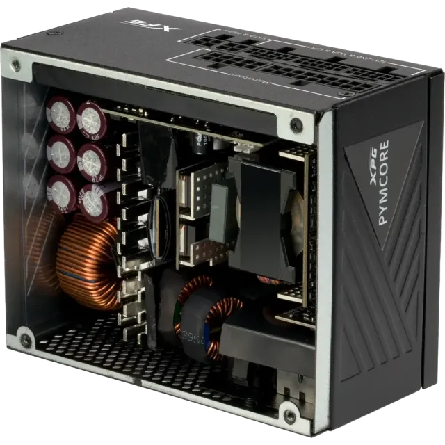 Блок питания ADATA XPG 750W PYMCORE750G-BKCEU 16 Pin (PCIe 5.0 Connector Cable Details) купить! 
