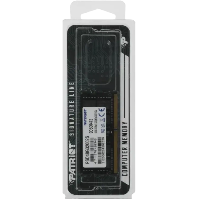 Оперативная память 8 Gb 3200 MHz PATRIOT (PSD48G32002S) купить! 