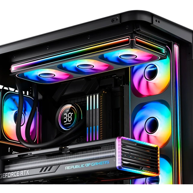 Комплект вентиляторов для корпуса JONSBO Reverse ARGB LED Black (ZB-360BR) купить! 