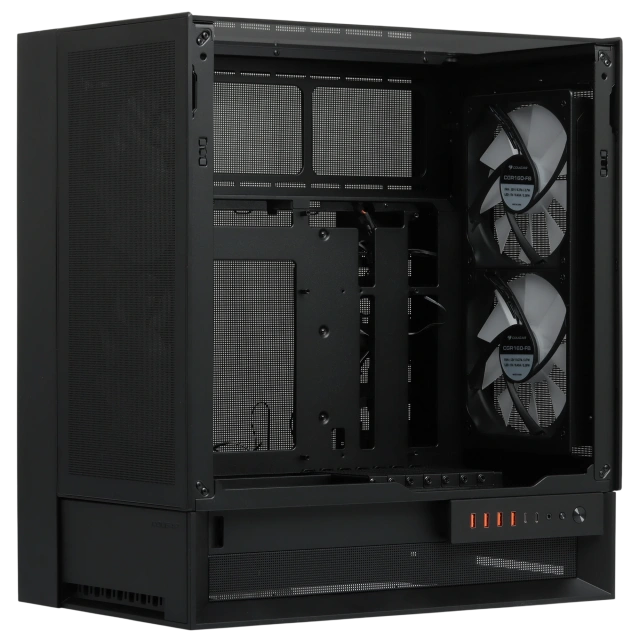 Корпус Cougar OmnyX Black Midtower (OmnyX Black) черный купить! 