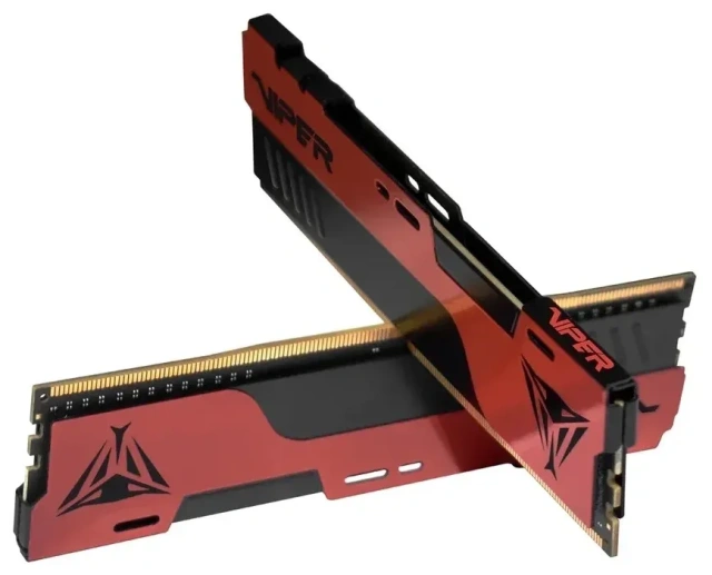 Оперативная память DDR4 64 ГБ 3200 МГц Patriot Viper Elite II Red (PVE2464G320C8K) модулей 2 шт. купить! 