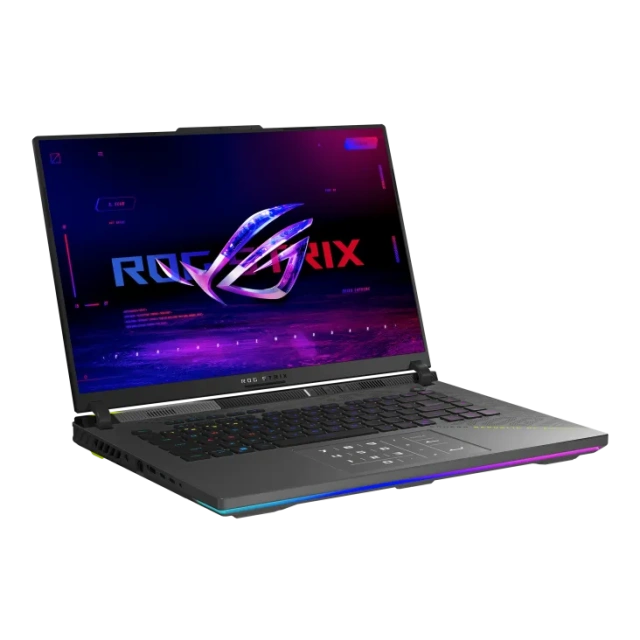 Ноутбук Asus ROG Strix G614PR (AMD Ryzen 9 8940HX/16"/1920x1200/32GB/1024GB SSD/GeForce RTX 5070 Ti 12GB/Win 11 H) Grey - фото