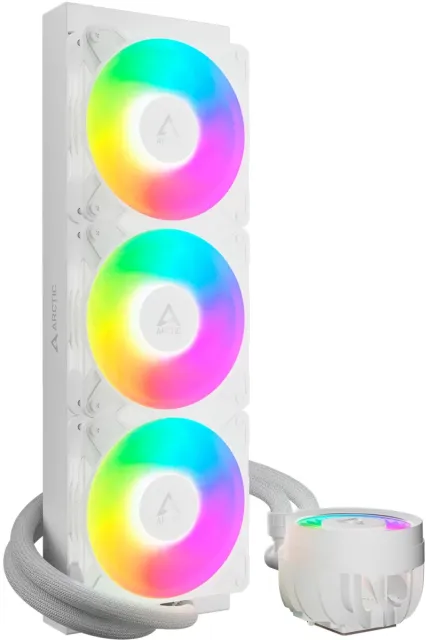 Система водяного охлаждения Arctic Cooling Liquid Freezer III Pro 360 ARGB White (ACFRE00188A) купить! 