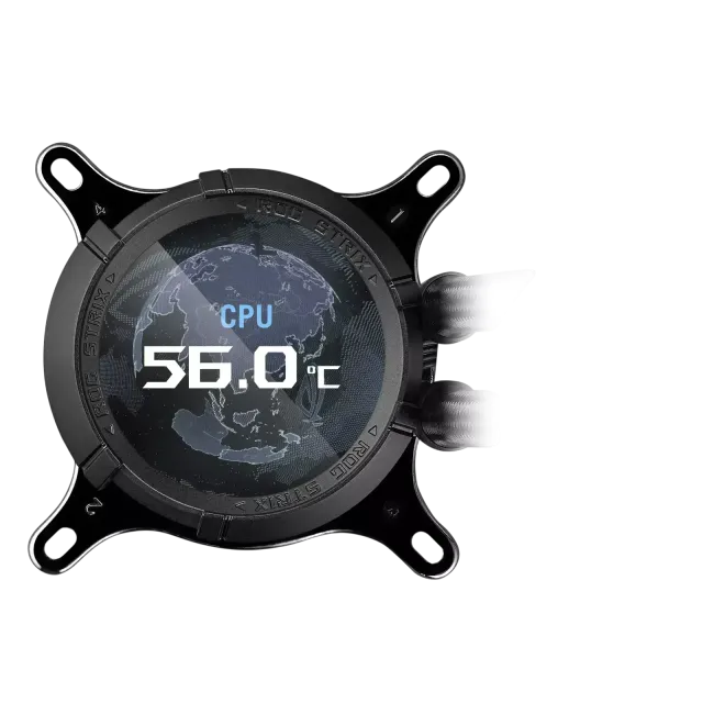 Система водяного охлаждения ASUS ROG STRIX LC III 360 ARGB LCD (90RC00W1-M0UAY0) купить! 