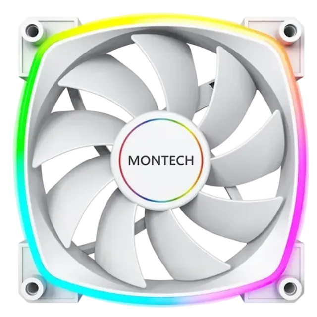 Вентилятор для корпуса Montech AX140 ARGB White (AX140W) PWM купить! 