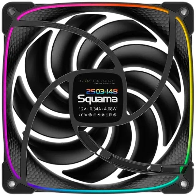 Вентилятор для корпуса Geometric Future Squama 2503B-14 Single Pack (1F2503B114000) купить! 