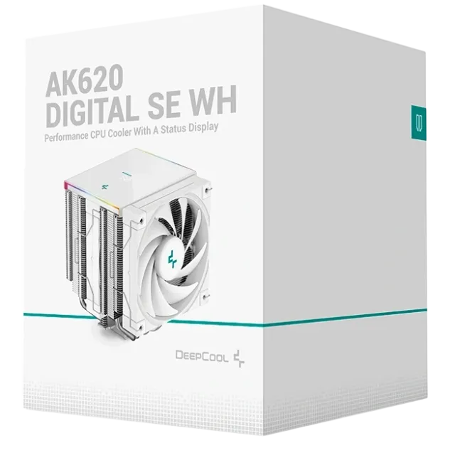 Кулер для процессора Deepcool AK620 DIGITAL SE ARGB White купить! 
