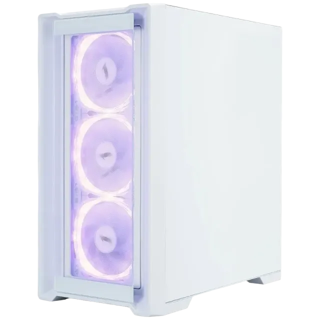 Компьютерный корпус 1STPLAYER TRILOBITE T4-G GLASS ARGB White (T4-G-WH-4FS7-W) купить! 