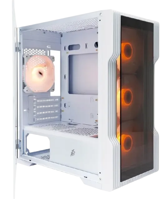 Компьютерный корпус 1STPLAYER TRILOBITE T3-G ARGB White (T3-G-WH-4F7-W) купить! 