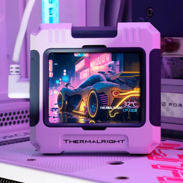 Система водяного охлаждения Thermalright Frozen Warframe 420 ARGB White (TRFW420AW) купить! 