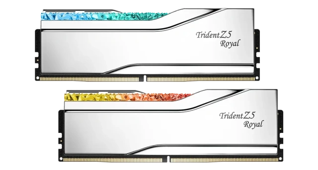 Оперативная память DDR5 64 Gb 6400 MHz G.Skill TRIDENT Z5 Royal White (F5-6400J3239G32GX2-TR5S) купить! 