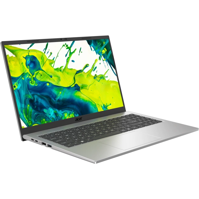 Ноутбук ACER Aspire Go 15 AG15-44P-R4MFW11P (AMD Ryzen 5 7430U/15.6" FHD/16Gb/512Gb SSD/AMD Radeon/Bluetooth,WI-FI/Win 11 Pro) Серый - фото