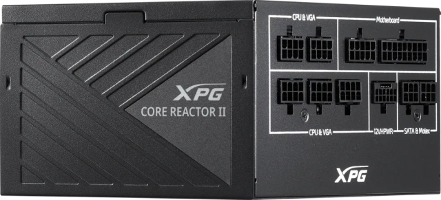 Блок питания ADATA XPG 850W CORE REACTOR II 850 COREREACTORII850G-BKCEU (PCIe 5.0 Connector Cable Details) купить! 