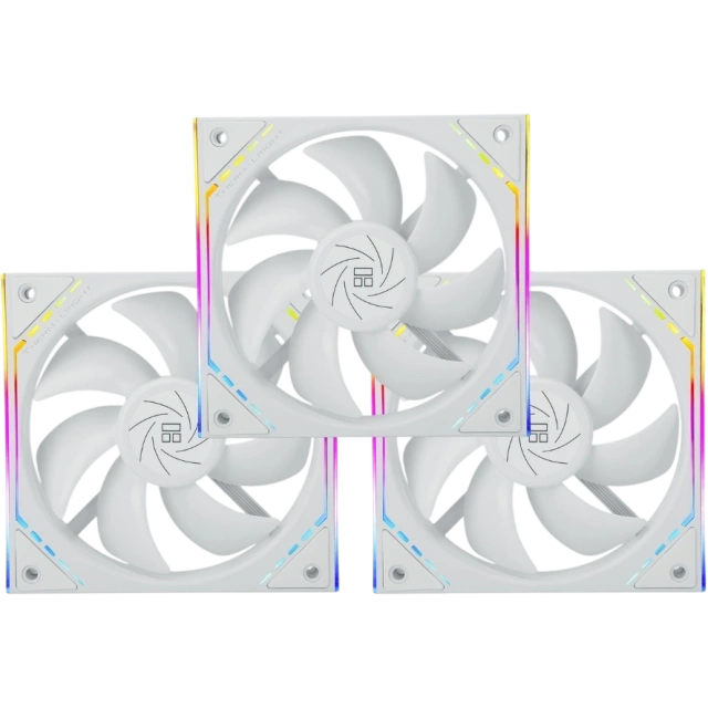Комплект вентиляторов для корпуса Thermalright TL-M12W X3 ARGB White (TRTLM12W.3P) купить! 