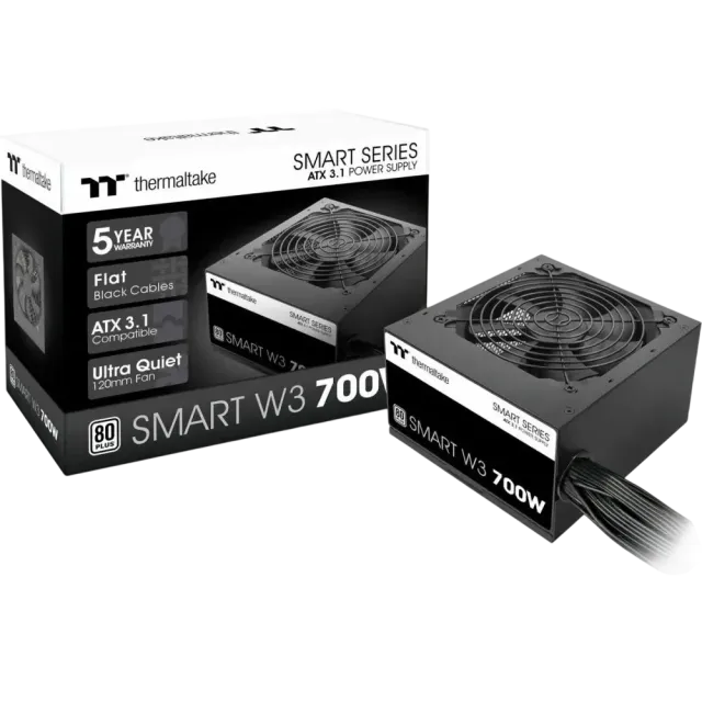 Блок питания Thermaltake 700W SMART W3 700 (PS-SPW-0700NNFAWE-1) купить! 