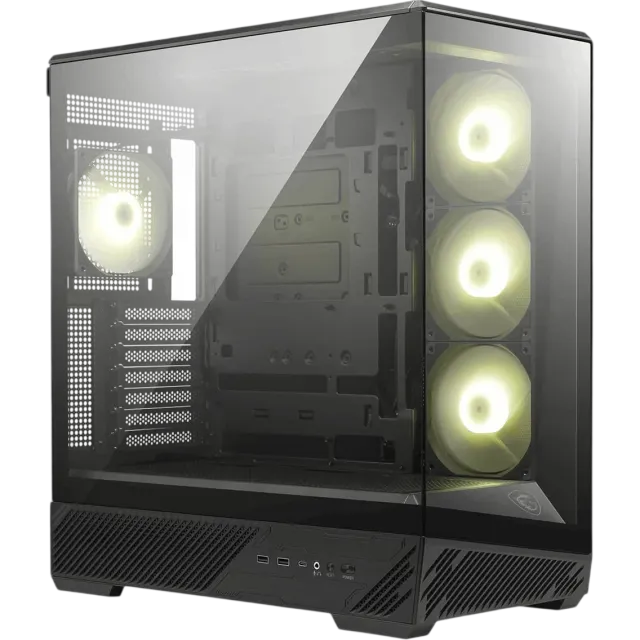 Компьютерный корпус MSI MAG PANO 130R PZ ARGB TG Reverse Blade Fan Black (306-7G32R21-HH9) купить! 