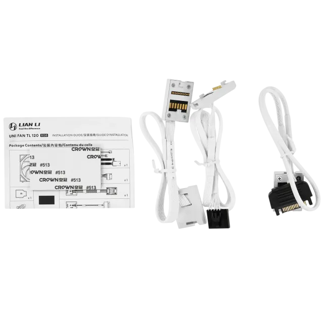 Комплект вентиляторов для корпуса Lian Li UNI FAN TL LCD 120 ARGB White (G99.12TLLCD3W.R0) купить! 