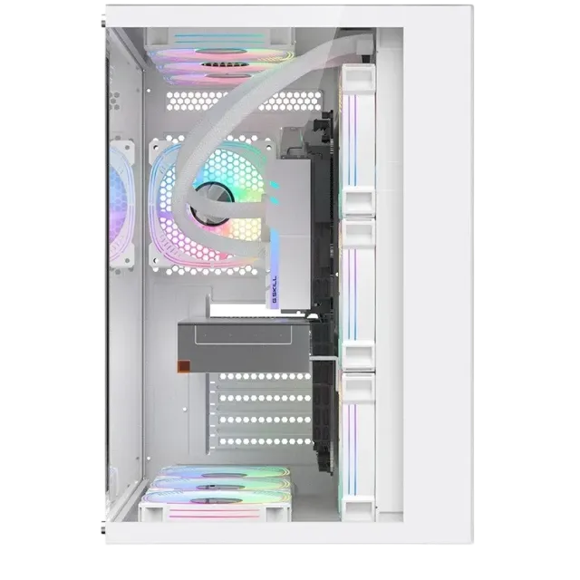 Компьютерный корпус 1STPLAYER MEGAVIEW MV8-TP White (MV8-TP-WH) купить! 