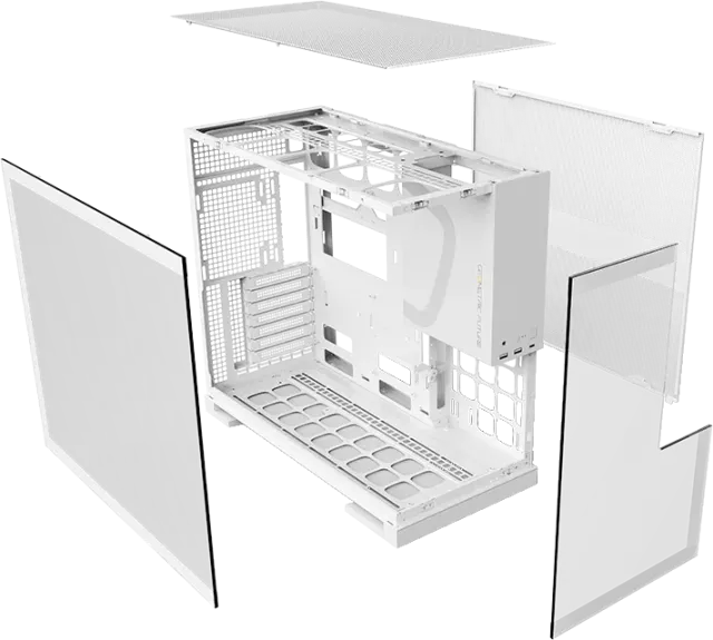 Компьютерный корпус Geometric Future Model 5 White (1AM5WKWT00100) (GF_M5-W) купить! 