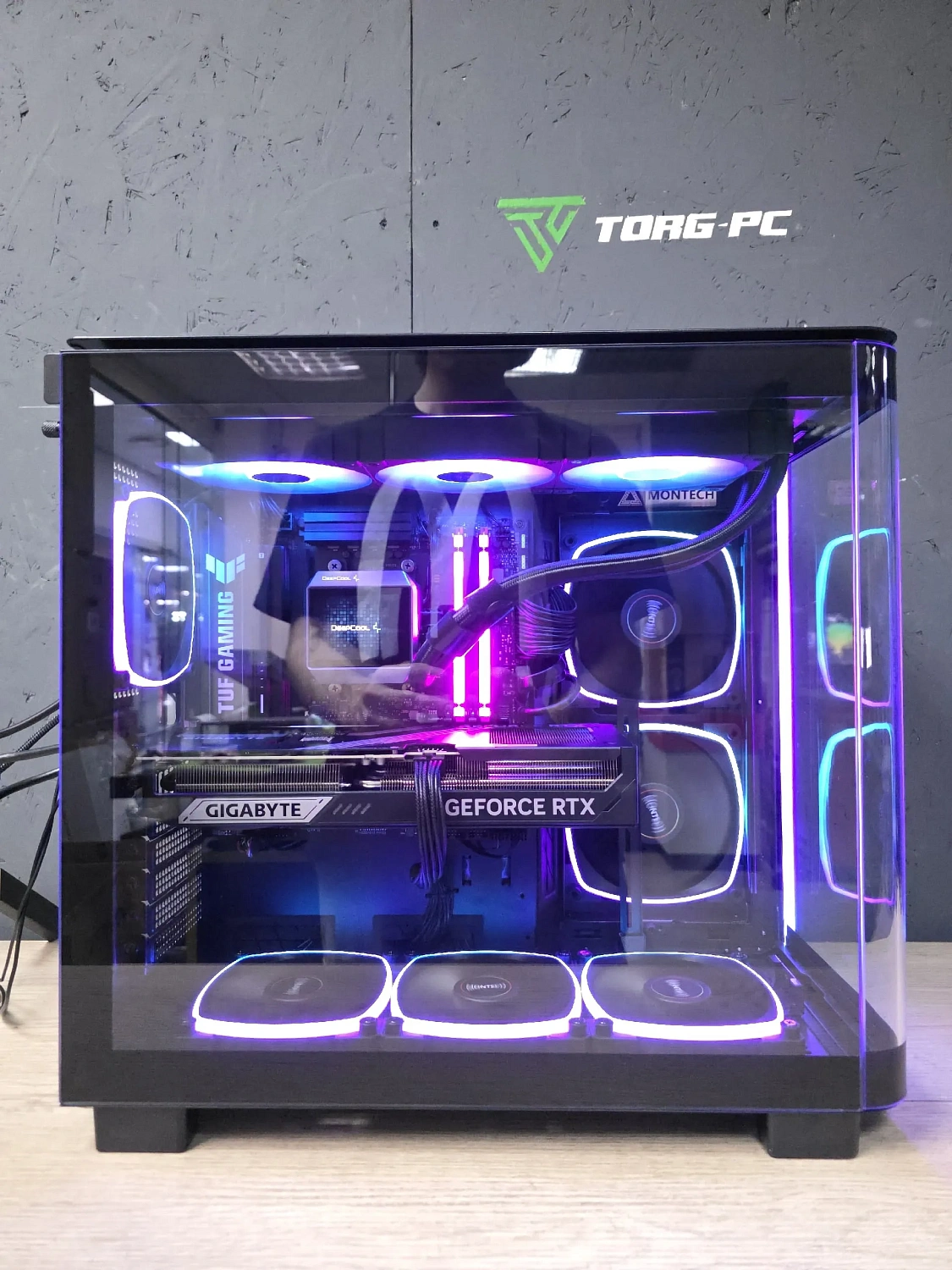 Игровой компьютер CUSTOM 9 [ RTX 5070 Ti 16 ГБ | Core Ultra 9 285K | 128 ГБ | 4 ТБ SSD ]