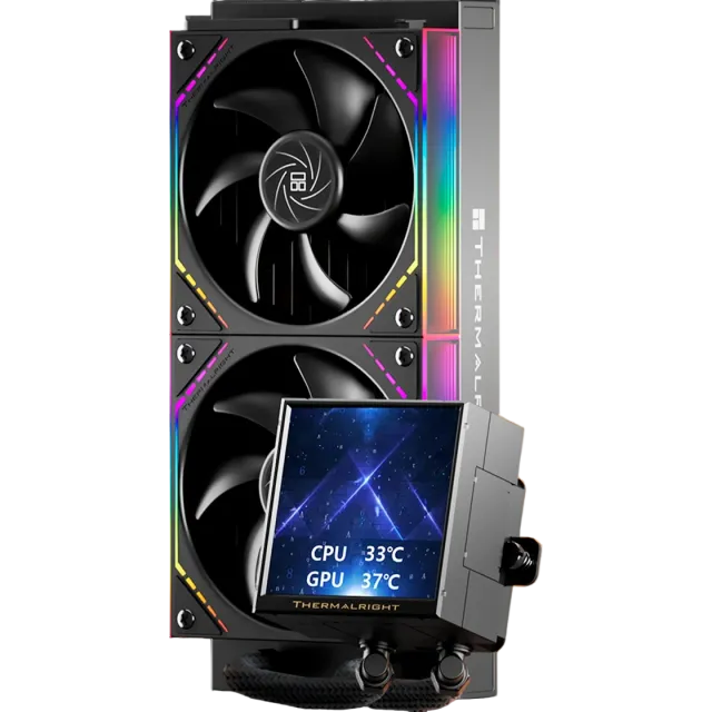 Система жидкостного охлаждения для процессора Thermalright Peerless Vision 240 ARGB Black (TRPV240AB) купить! 