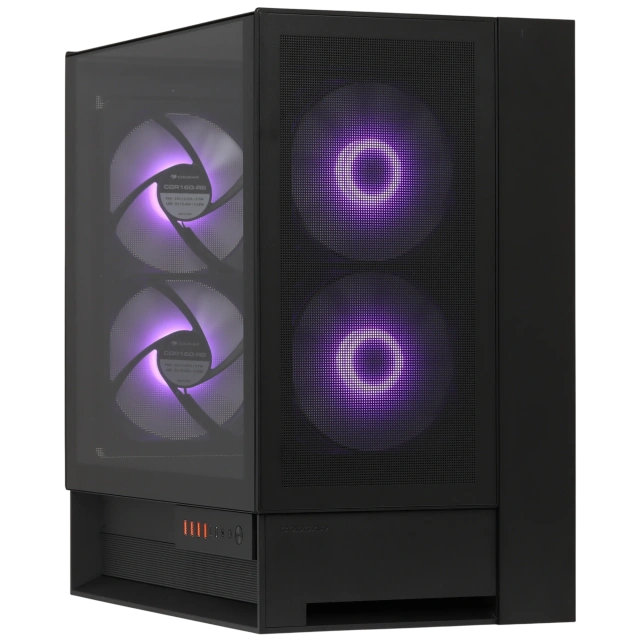 Корпус Cougar OmnyX Black Midtower (OmnyX Black) черный купить! 