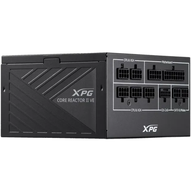 Блок питания ADATA XPG 850W (COREREACTORIIVE850G-BKCEU) 16 Pin (PCIe 5.0 Connector Cable Details) купить! 