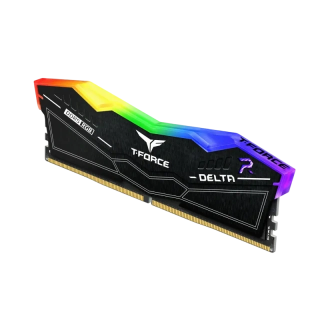 Оперативная память DDR5 32 ГБ 6000 МГц Team Group T-FORCE DELTA RGB Black (FF3D532G6000HC30DC01) модулей 2 шт. купить! 