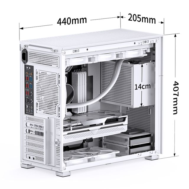 Компьютерный корпус Jonsbo D41 STD TG White купить! 