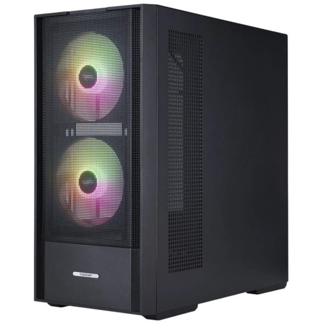 Компьютерный корпус 1STPLAYER AU7 ARGB Black (AU7-BK-2FA7-14-2FA7R-1FA7) купить! 