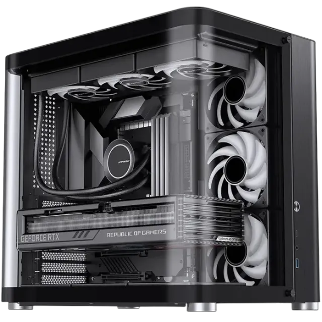 Компьютерный корпус Jonsbo TG Black (TK-2 2.0) купить! 