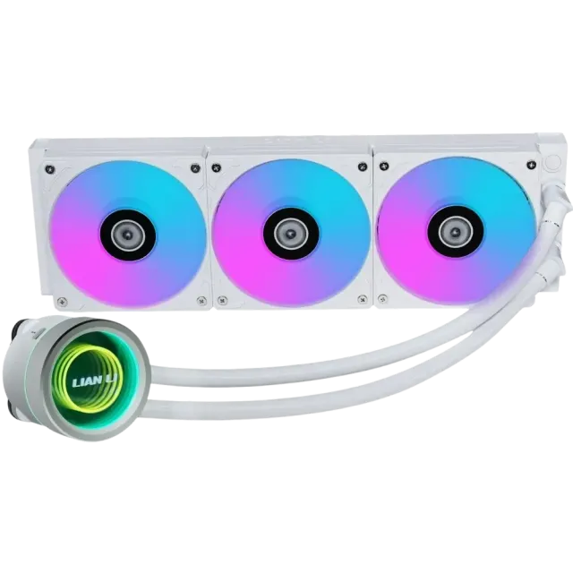 Система водяного охлаждения Lian Li GA II Trinity 360 ARGB White G89.GA2T36W.R0 PWM купить! 