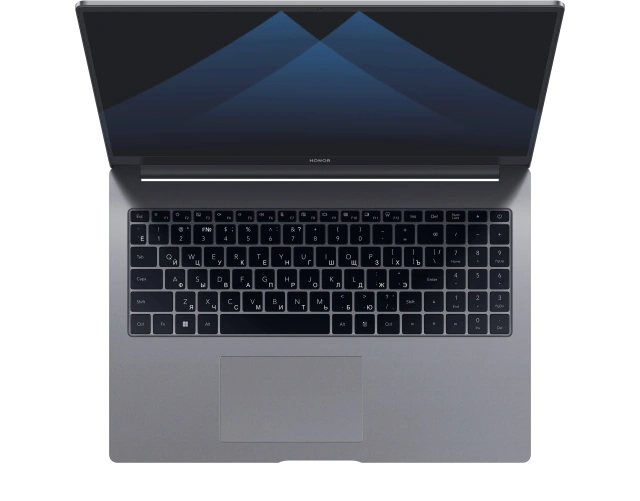 Ноутбук HONOR MagicBook X16 2024 BRN-H56 (Ryzen 5 7640HS/16"/1920x1200/16Gb/1Tb SSD/Radeon 760M/Win 11 H) Silver - фото