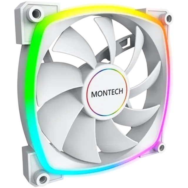 Вентилятор для корпуса Montech AX140 ARGB White (AX140W) PWM купить! 