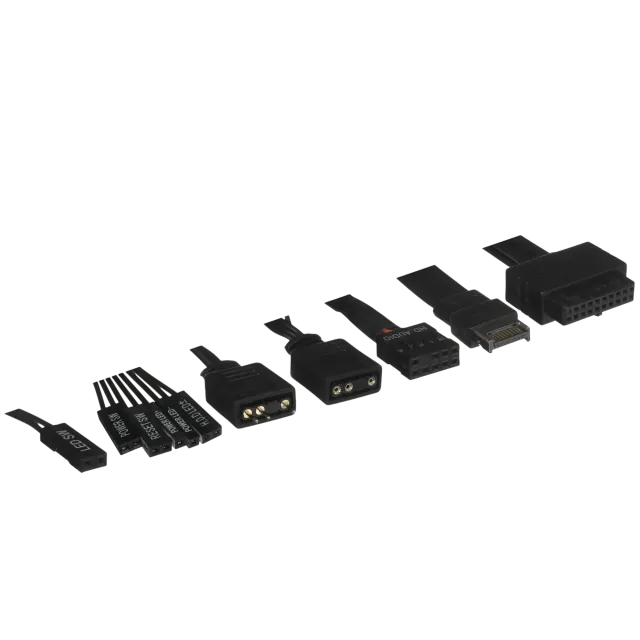 Компьютерный корпус XASTRA QR600M 0F-UC-L LED Strip Black (QR600M-0F-UC-L) купить! 