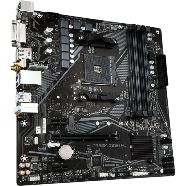 Материнская плата Gigabyte A520M DS3H AC купить! 