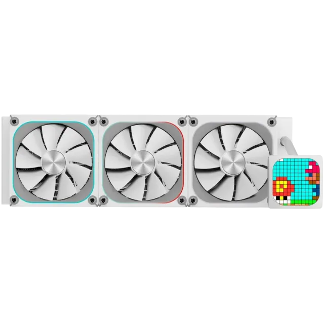 Система водяного охлаждения XASTRA LZ360 ARGB WH White (LZ360-WHAFAX-GL) купить! 