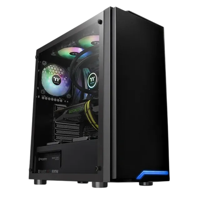 Компьютерный корпус Thermaltake H100 TG CA-1L4-00M1WN-02 Black купить! 