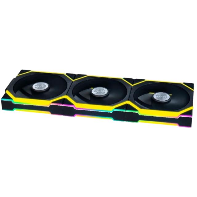Комплект вентиляторов для корпуса Lian Li UNI FAN SL WIRELESS 120 Reverse Blade 12RSL1W3B ARGB Black(G99.12RSL1W3B.R0) купить! 