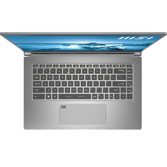 Ноутбук MSI Prestige 15 A12UC-222RU (Core i5-1240P/15.6" FHD/16Gb/512Gb SSD/NVIDIA GeForce RTX 3050/Win 11 Home) Серебристый - фото